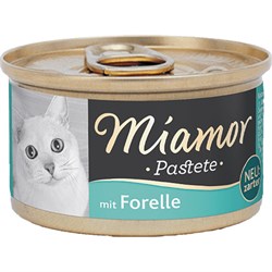Miamor Pastete Kedi Maması Alabalıklı 12X85 G