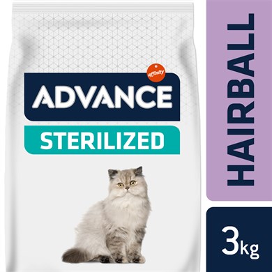 Advance Cat Sterilized Hairball 3Kg Kısırlaştırılmış Kedi Maması