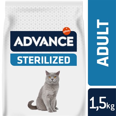 Advance Cat Sterilized Turkey 1,5Kg Kısırlaştırılmış Kedi Maması