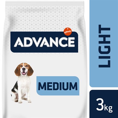 Advance Dog Medium Light 3 Kg Köpek Maması