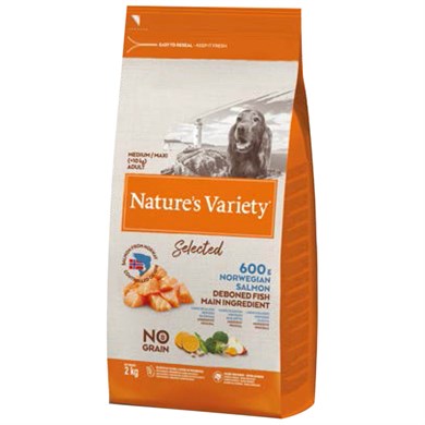 Natures Variety Med/Maxi Norveç Somonlu Köpek Maması 2 kg